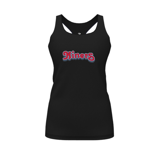 [FT0TRBBK-FYS-LOGO2] Decker Racerback Tank Top (Female Youth S, Black, Logo 2)