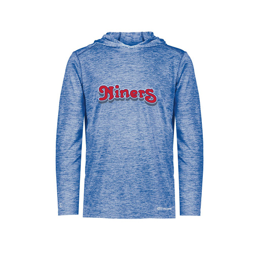 [FOLHCGRY-YS-LOGO2] Decker Youth Charge Hoodie (Youth S, Royal, Logo 2)