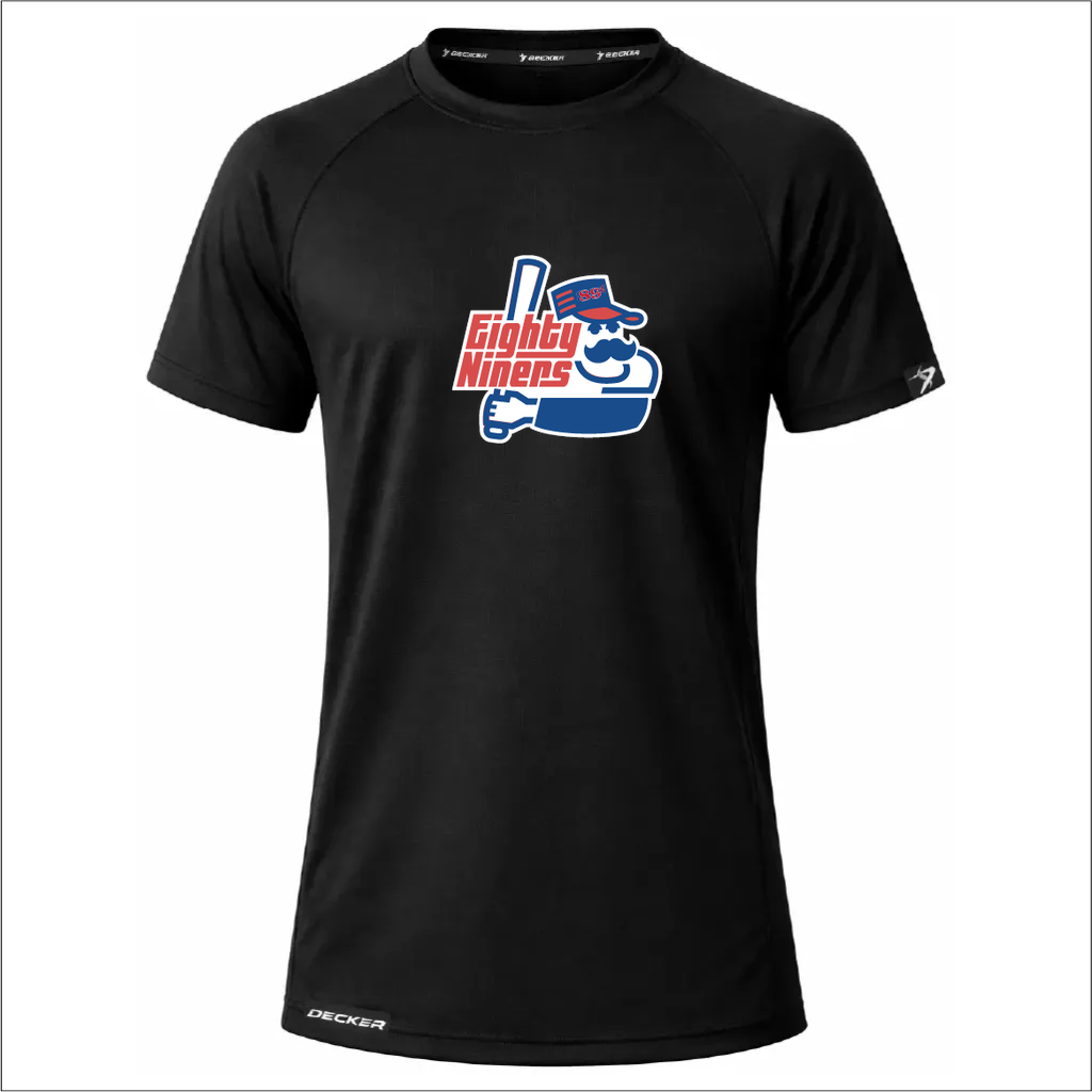[FTSCPTBK-YXS-LOGO1] NEW Decker Performance T-Shirt (Black, Youth XS, Logo 1)